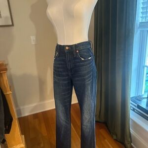 Madewell Blue Ankle Cropped Jeans